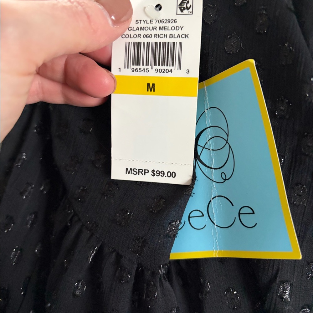 CeCe Elegant Black Dress - Picture 6 of 7